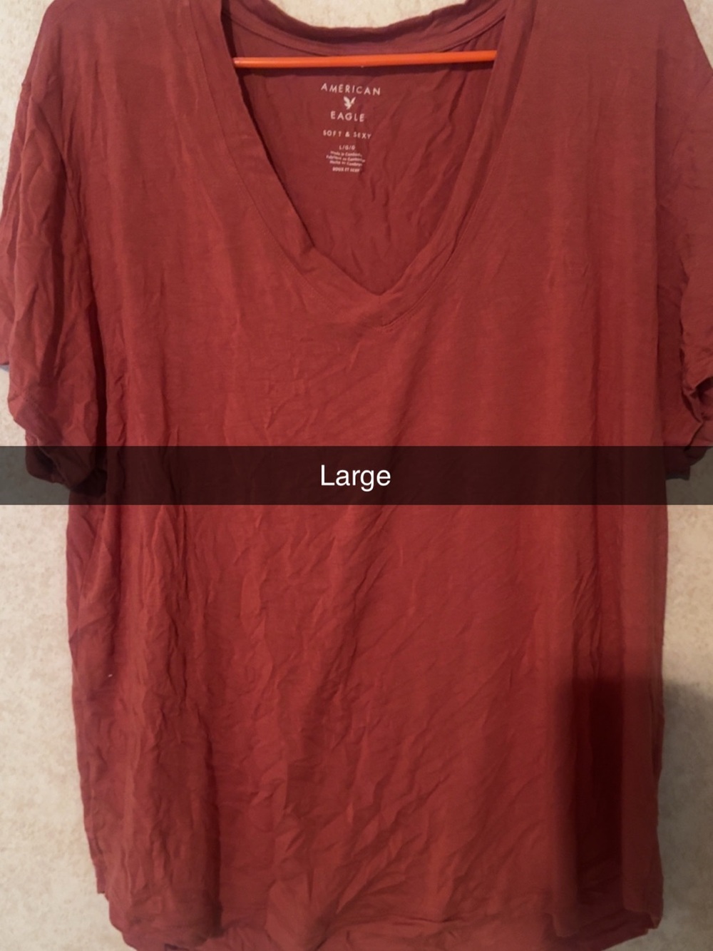 3 American Eagle Outfitters Women V-Neck Soft & Sexy Tees